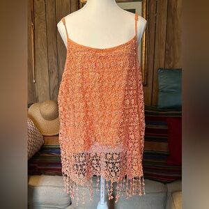 Mine Too Peach Tank Top 3XL